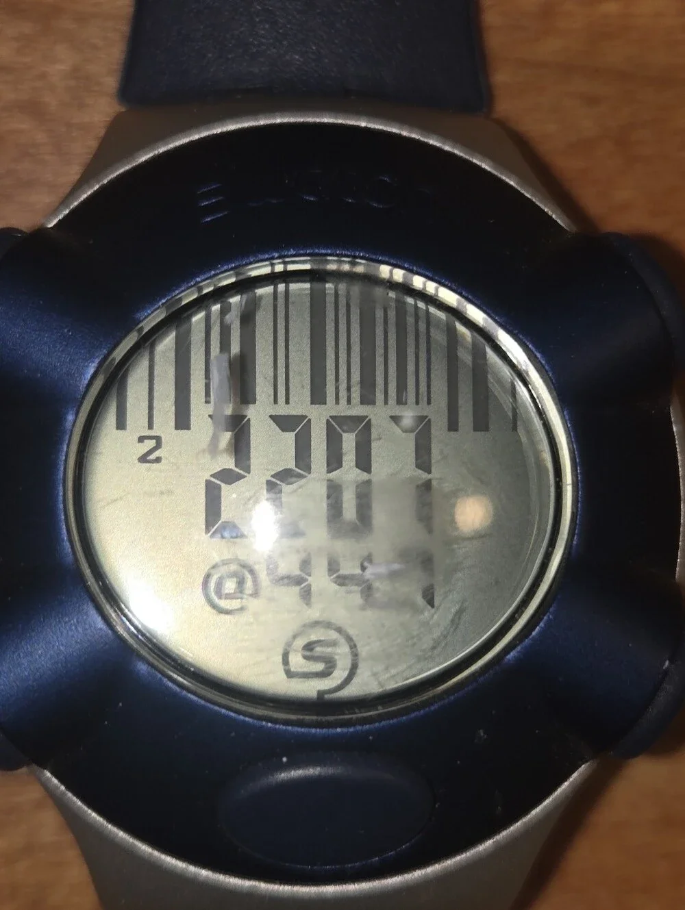 Swatch Digital  Watch --blue